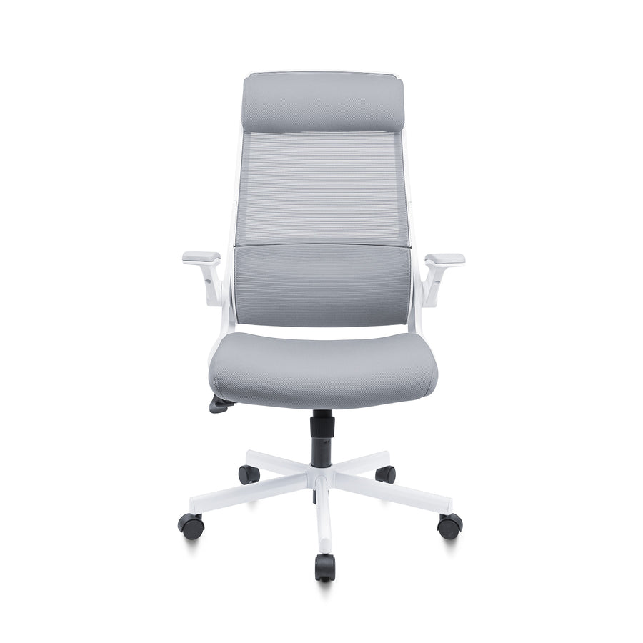 MELOKEA Gray Office Chair Ergonomic