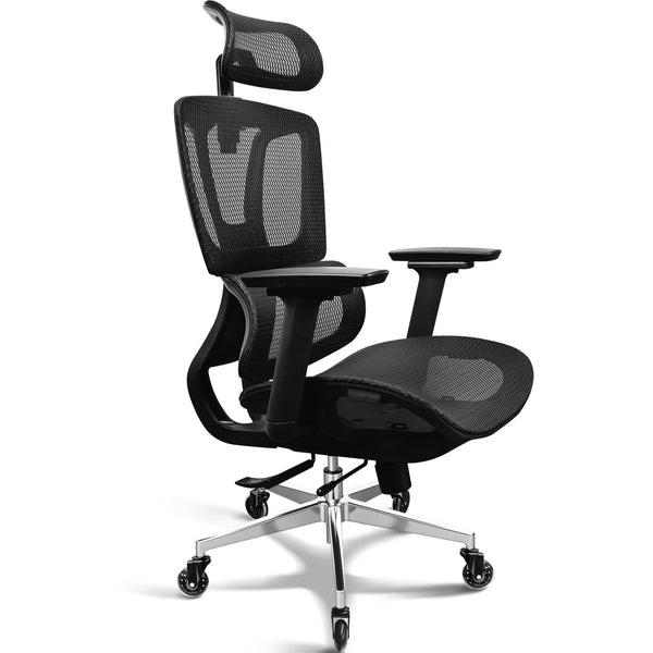ReliefBack Pro Office Chair | EN12520 Certified & 200kg Capacity | MELOKEA
