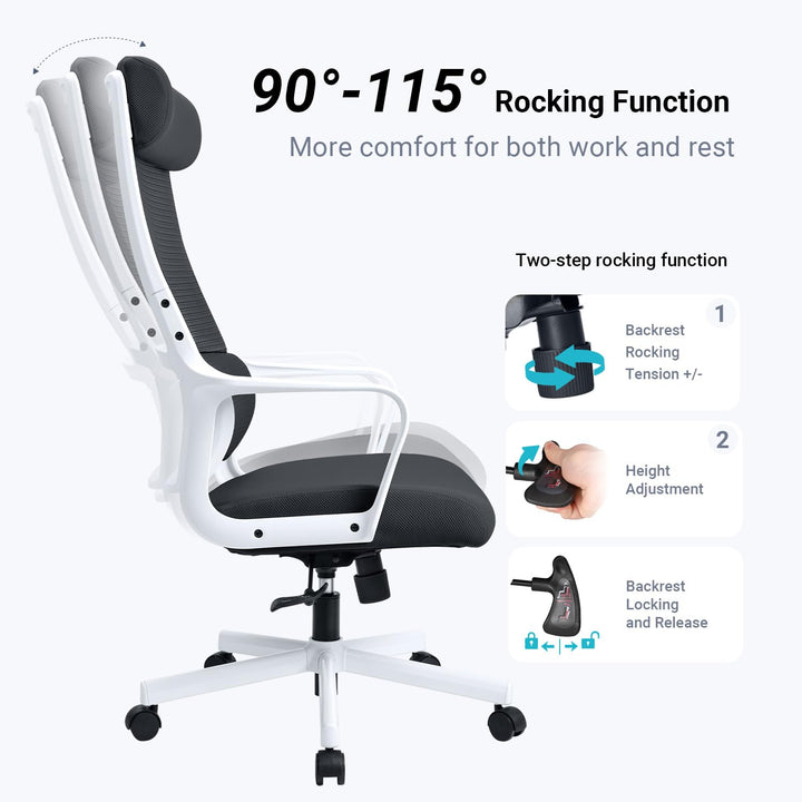 MELOKEA F007 Ergonomic Office Chair
