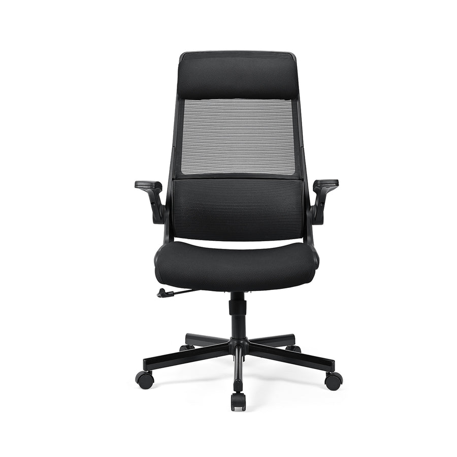 Chaise de bureau ergonomique MELOKEA F038 Standard avec appui-tête réglable en hauteur 